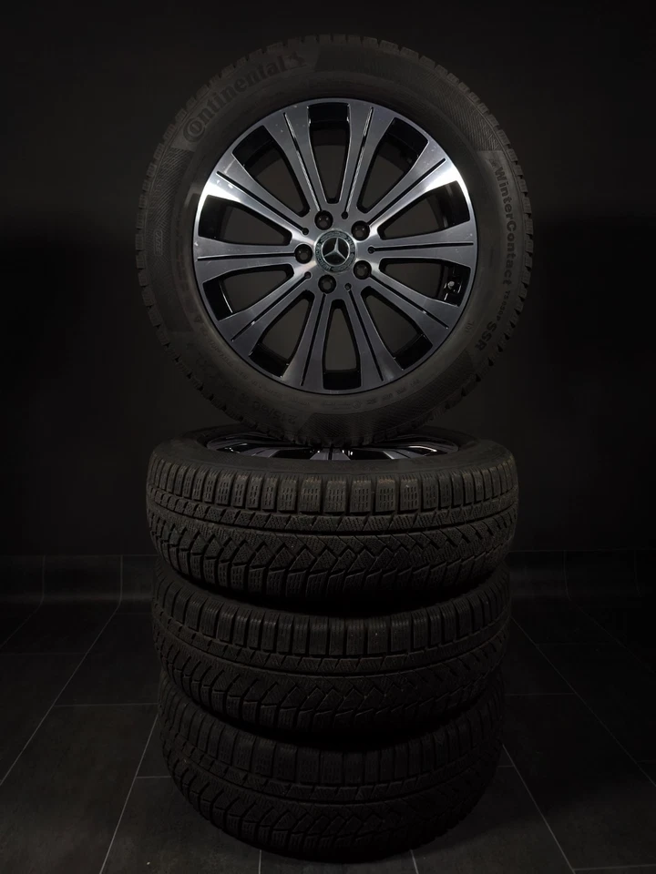 4 Winterräder 215 60 R18 Mercedes EQB EQA Klasse H243  X243 W243 18" Alufelgen - Bild 2 von 4