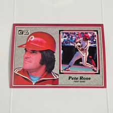 Pete Rose Philadelphia Phillies 1983 Donruss Baseball Card #31 Oversized
