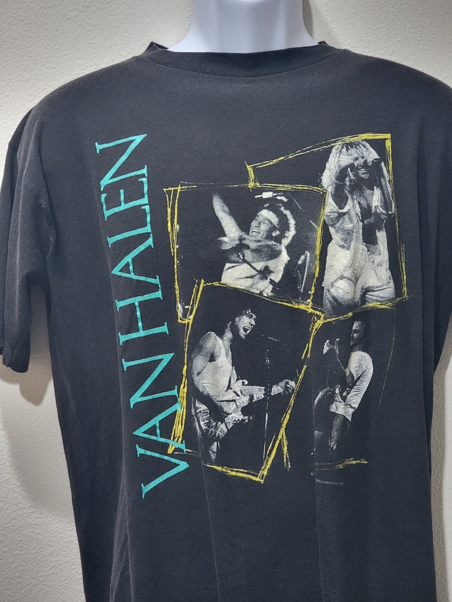 1988 Van Halen OU812 World Tour T-Shirt XL 🎸 | eBay