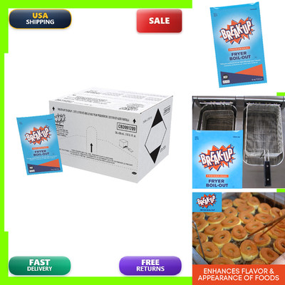 Diversey Break-Up Professional Fryer Boil-Out Cleaner Liquid Heavy-Duty Food