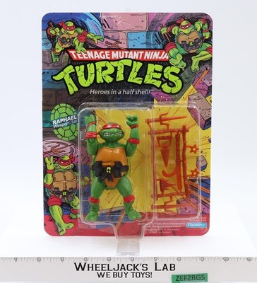 Raphael 10-Back TMNT 1988 Playmates Vintage Action Figure NEW SEALED