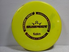 Dynamic Discs Bio Fuzion Suspect Yellow 173 grams disc golf