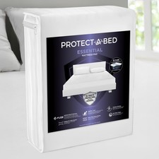 Essential Mattress Pad Queen, 100 Waterproof, Dust Mite Barrier Mattress Pad...