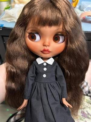 Handmade Blythe Doll RBL Custom With Outfits + Wig OB24/OB22 1/6