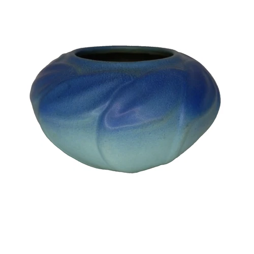 VAN BRIGGLE U.S.A. MING BLUE ART NOUVEAU ART POTTERY  VASE 510 1922 - 1926