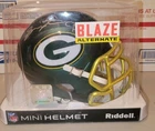 Gilbert Brown And Leroy Butler Signed Green Bay Packers Riddell Mini Helmet