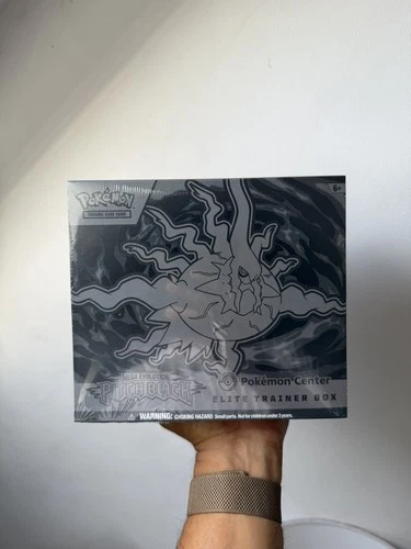 Pokemon Center Pitch Black - ETB Elite Trainer Box - Sealed  - Small Rip