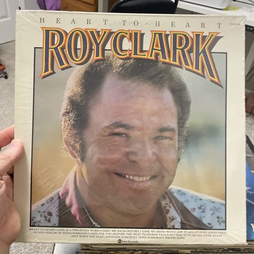 Roy Clark Factory Sealed LP Heart To Heart 1975 ABC Dot Records