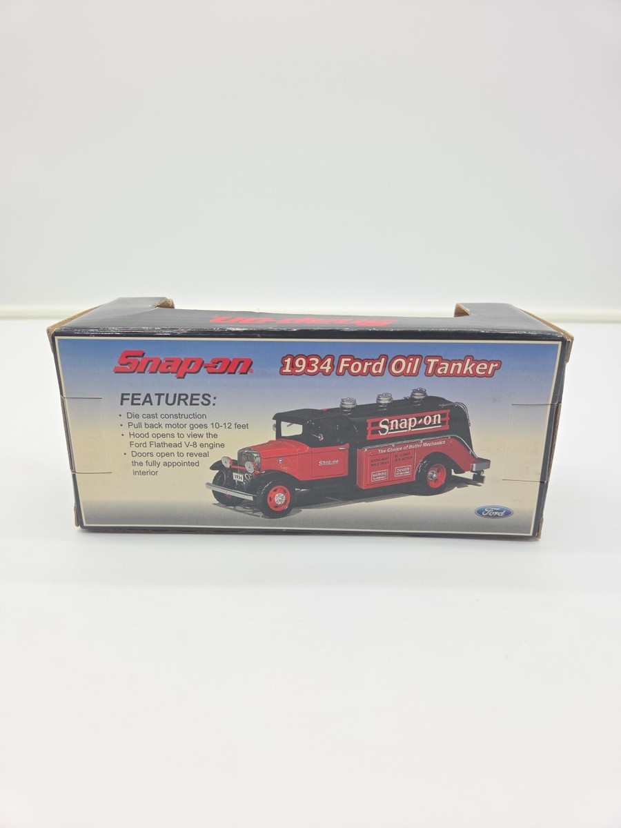 Snap-on 1934 Ford Oil Tanker 1 43 Scale Die Cast Replica for