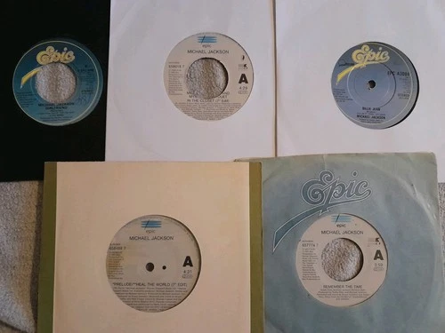 JOB LOT OF 5X MICHAEL JACKSON 7"SINGLES