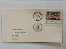 USA FDC 1958 INTERNATIONAL GEOPHYSICAL YEAR SCOTT #1107 ADDRESSED CHICAGO, IL