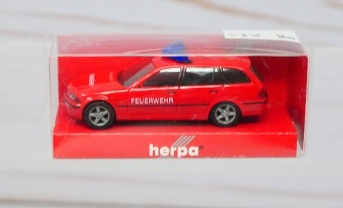 Herpa 044653, BMW Serie 3 Touring, Cuerpo de Bomberos Alemán, Escala 1/87 HO | Zustand: New