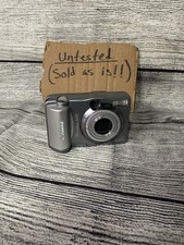 Vintage Canon PowerShot A40 2MP Grey Digital Camera Untested