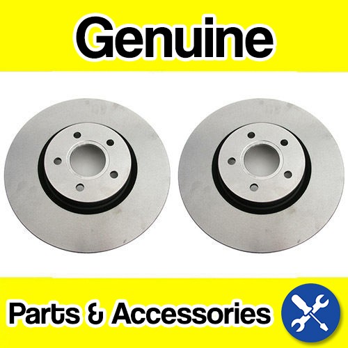 Genuine Volvo S40, V50 (04-) Front Disc (320mm Diameter) (Pair)