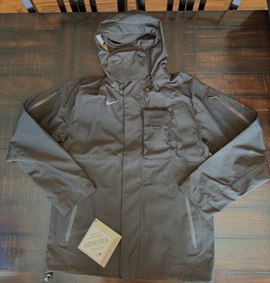 Nike ACG CACTUS JACK GORE-TEX Black Hooded Zip Jacket Men's M AQ2889-010