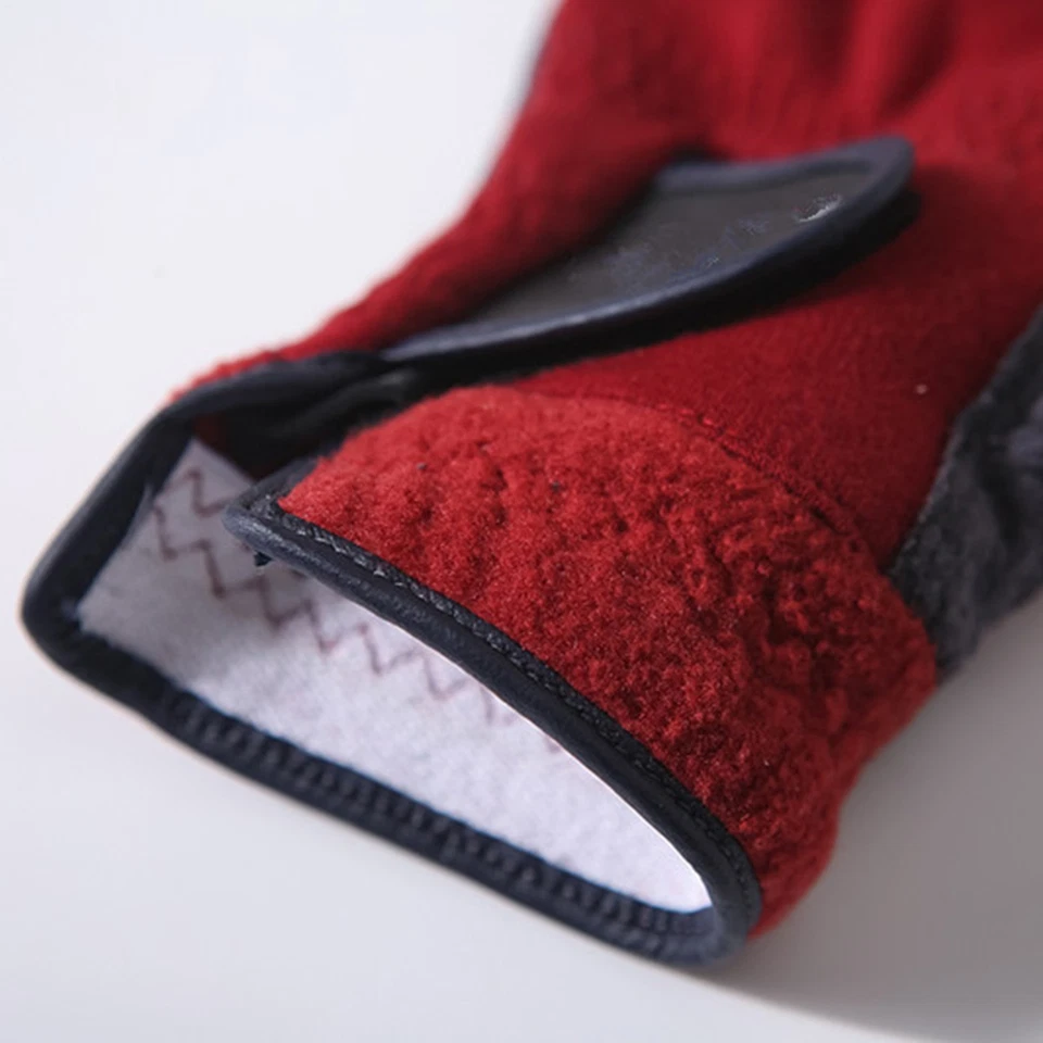 Hombres Mujeres Invierno Todo Clima Guantes de Golf Térmicos A Prueba de Viento Antideslizantes Guantes de Golf Foto 4 de 4