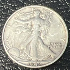1942 S Liberty Walking Half Dollar 50C Silver 0.9 Fine Circulated