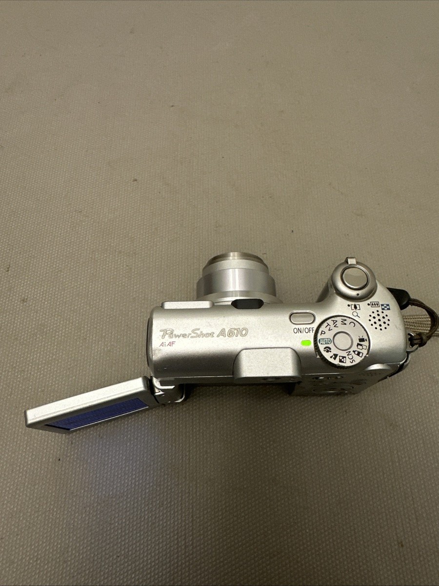 Canon PowerShot A610 Digital Camera *Read Description