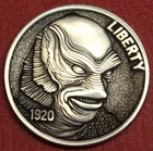 HOBO Buffalo Nickel Creature from the Black Lagoon Real US Nickel