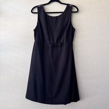 Forever21 Womens Lace Lined Sleeveless Black Dress Size L