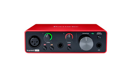 Focusrite Scarlett Solo 3rd Third Gen USB Audio Interface MOSC0024 NEW