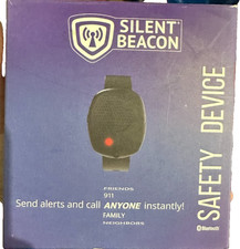 Silent Beacon Personal Safety Alarm Bluetooth Wearable Panic Button