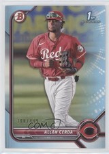 2022 Bowman Prospects Sky Blue Border 300/499 Allan Cerda #BP-142 0ms5