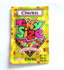 2003 Chiclets Tiny Size Gum 0.5 oz Pack NOS