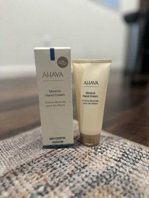 Ahava Mineral Hand Cream Body Essential Hydration 3.4oz 100ml New In Box 