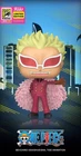 DOFLAMINGO (FLOCKED) ONE PIECE  2026 SDCC FUNKO POP OFFICIAL CON STICKER PRESALE