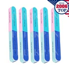 5Pcs Manicure Nail File Emery Boards Sanding Buffer Shiner File Beauty Tool