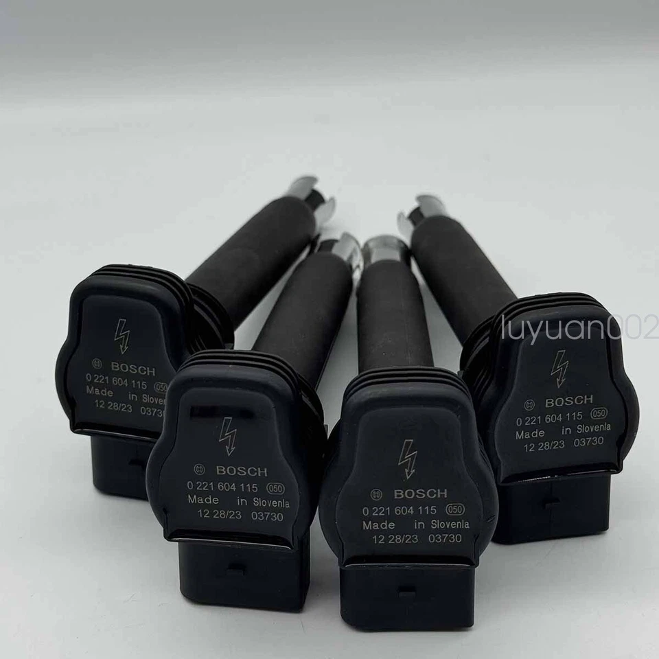 4X 0221604115 Ignition Coils for Audi A3 A4 A5 TT VW GTI 2.0L 06H905115B - Image 2 of 4