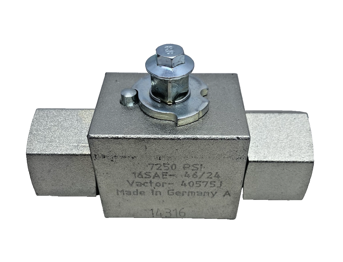 Vactor 40575J 7250 PSI Ball Valve Without Handle