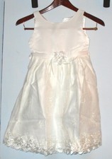 Girl's Wedding/COMMUNION Pageant Sunday Bolero Dress NWT 6/7 full Zipper