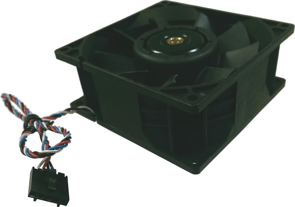 Fan Muffin Cooling DC 12V DC12V 12VDC  92mm 92x92x38 Delta AFC0912DE Dell 0P2780 - Image 3 of 3