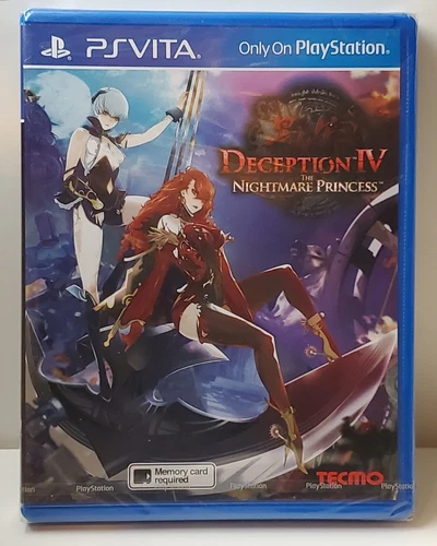 Deception IV The Nightmare Princess Ps Vita 2015 Tactical Rpg New Import