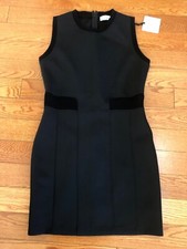 NWT $650 Red  Valentino Black Sleeveless  Little Black Dress Size XL
