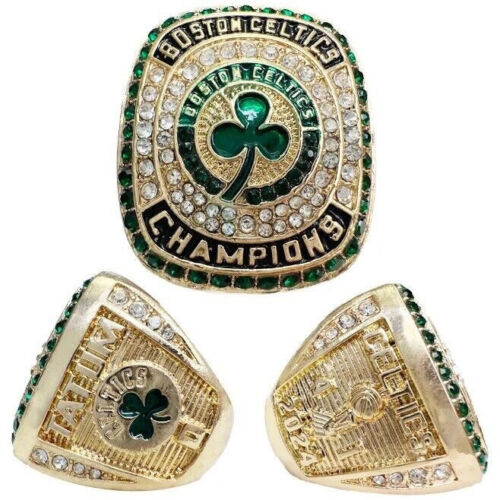 CHAMPIONSHIP RING Boston Celtics 2024: Jayson Tatum Edition FREE Display Box - Picture 2 of 8
