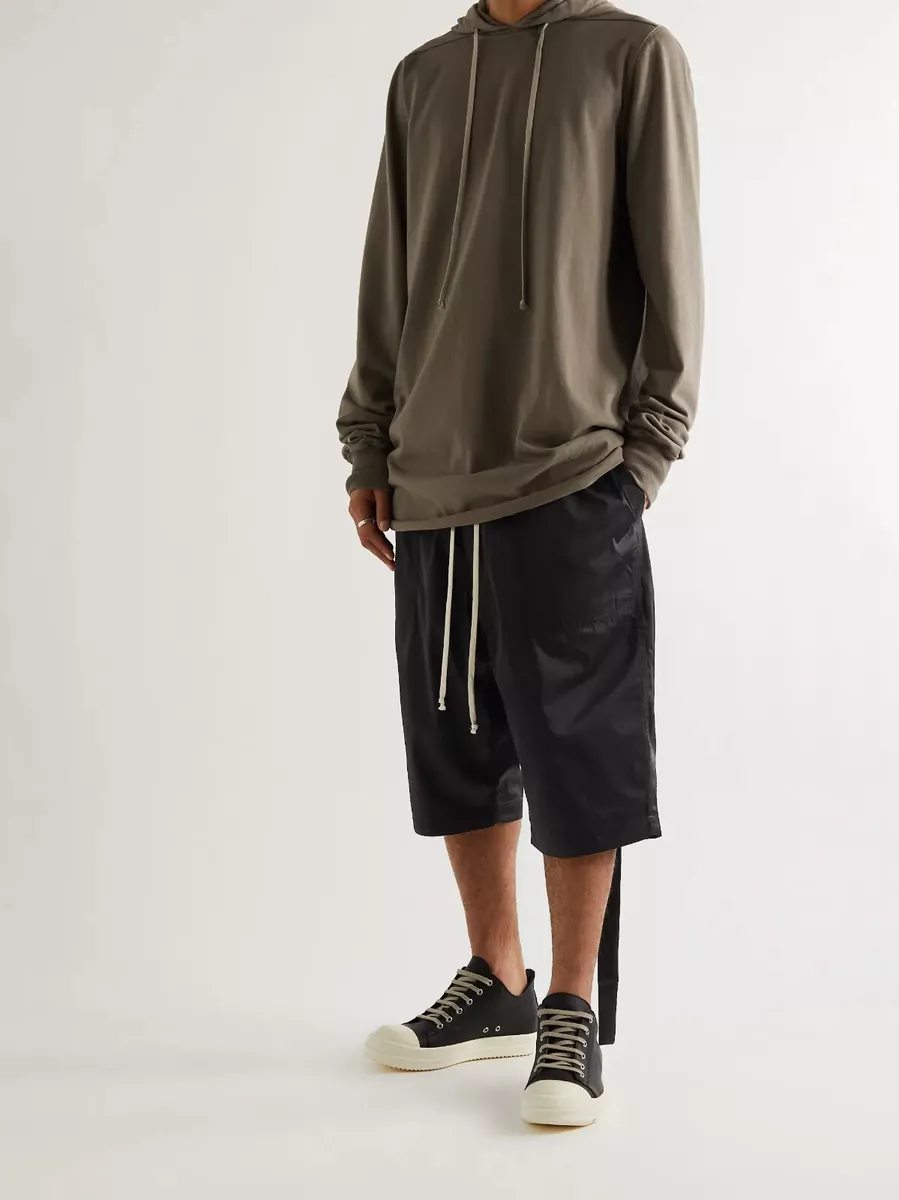 NWT Rick Owens Drkshdw 21SS Bela Shorts Taffeta Nylon Black size S