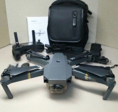 DJI Mavic Pro ドローンセット バッテリー×2 プロペラ×8 DJI Mavic Pro Drone with Remote Controller Soft Case Box Battery