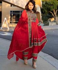 Embroidery Afghani dress for girl - Afghani style dress - Afghani dress for girl