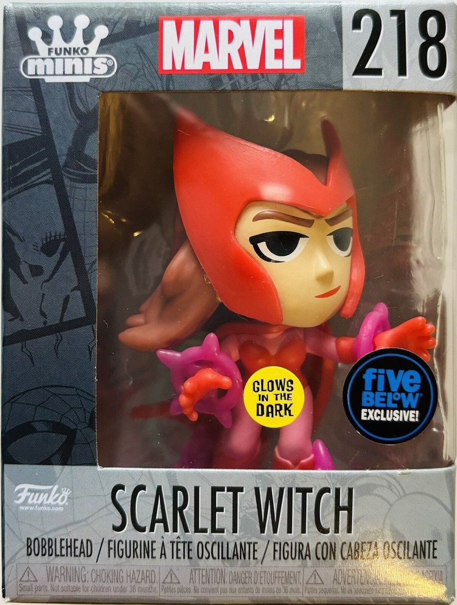 Funko Minis - Marvel - #218 SCARLET WITCH - “Glows In The Dark” | eBay