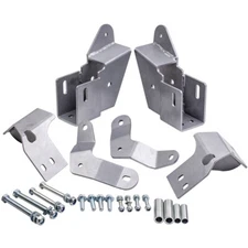 Front Control Arm Drop Bracket Kit for 1984-2001 Jeep XJ Cherokee 4.5-8'' Lift