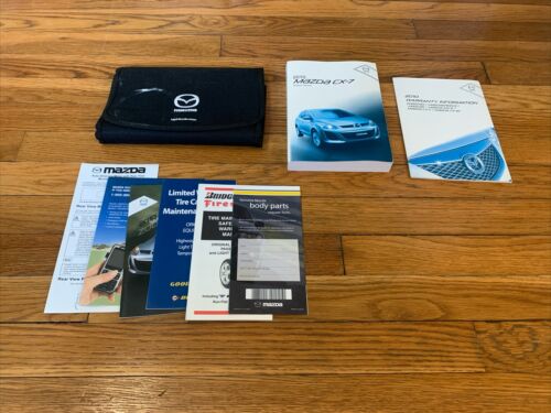 2010 Mazda CX-7 manuel du propriétaire avec étui livraison gratuite OEM - Photo 1 sur 1