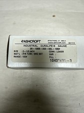 Ashcroft,25-1009-02L-100,100PSI Gauge