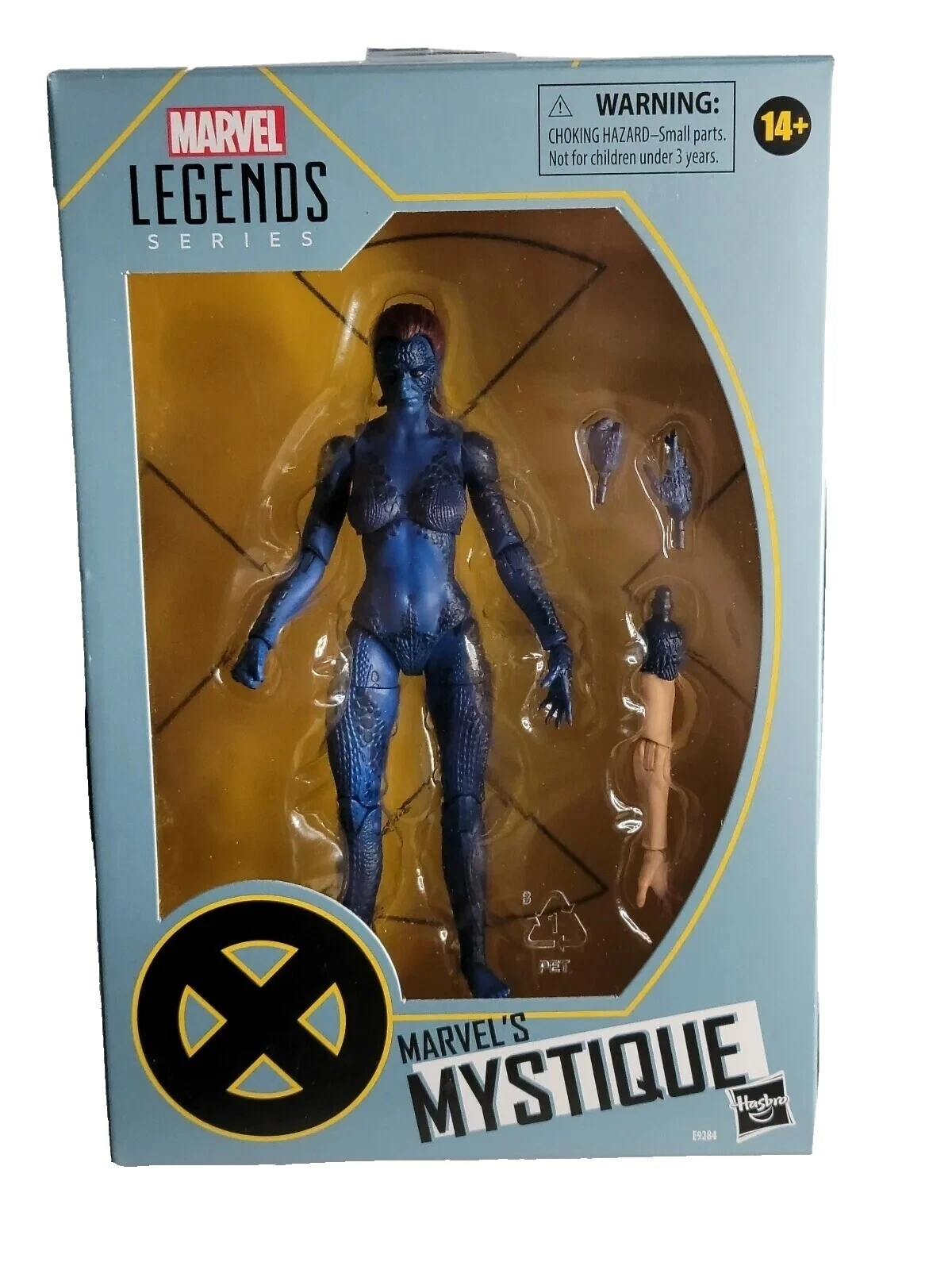 Mystique figuras de acción de acción de plástico