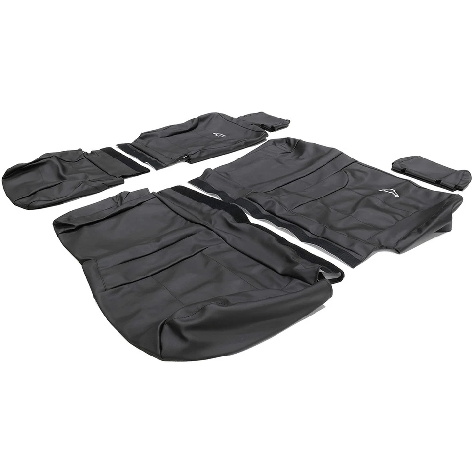 Fundas de asiento trasero doble y doble cabina 16-19 Silverado Sierra 23443854 OEM NUEVAS Foto 3 de 4