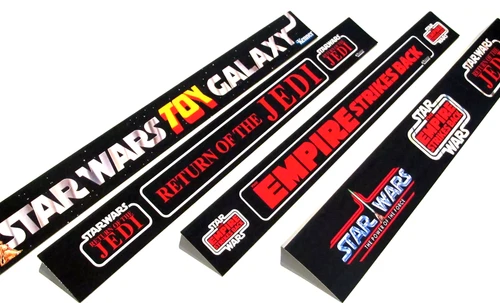 SHELF TALKER SET Star Wars Vintage Kenner style for your displays SW ESB ROTJ