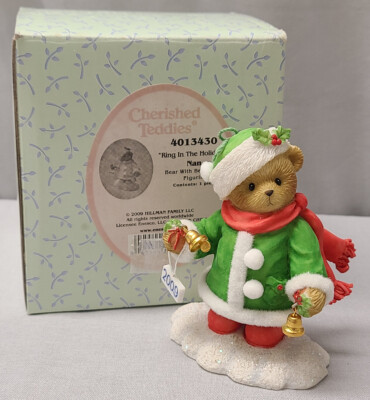 Cherished Teddies NAN ''Ring In The Holidays'' 4013430