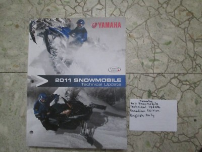 #ad 2011 Yamaha Snowmobile technical update Canadian edition $54.99